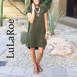 LuLaRoe Carly Olive Dress
